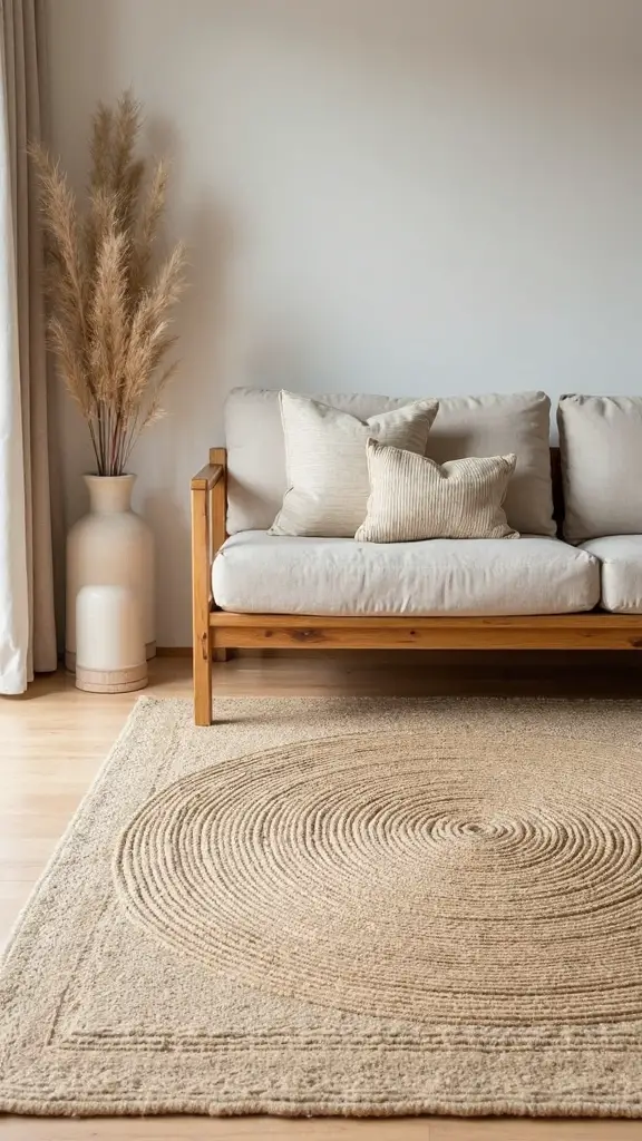 layered rugs refined simplicity