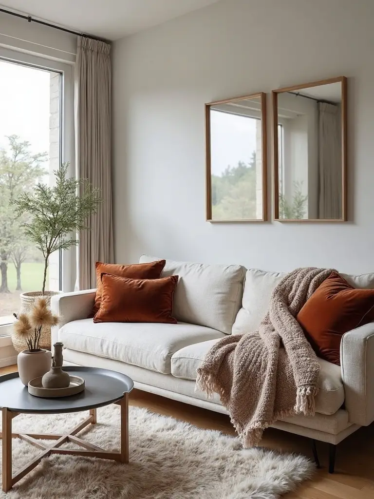layered soft textured comfortable retreat