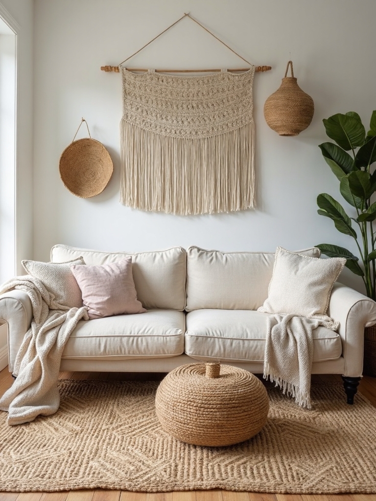 layered textured bohemian welcoming