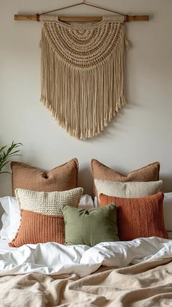layered textured colorful boho inspired