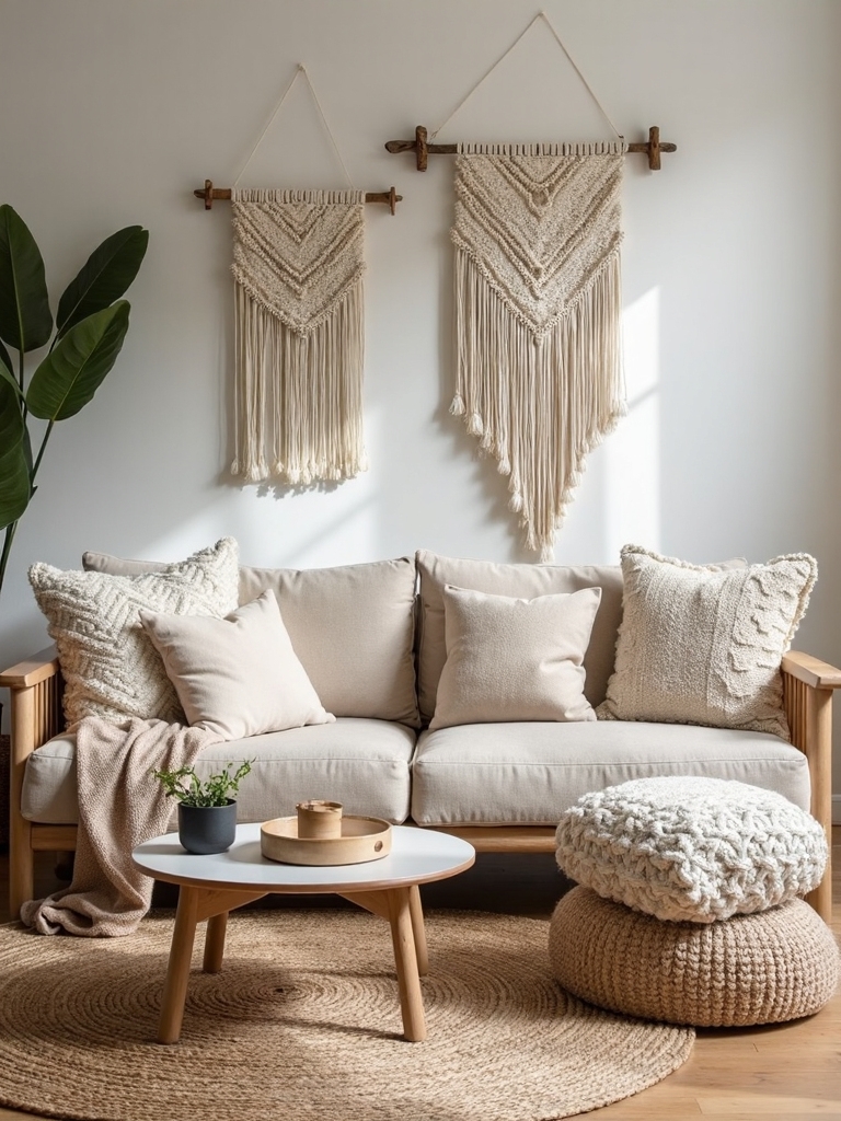 layered textures create cozy sanctuary