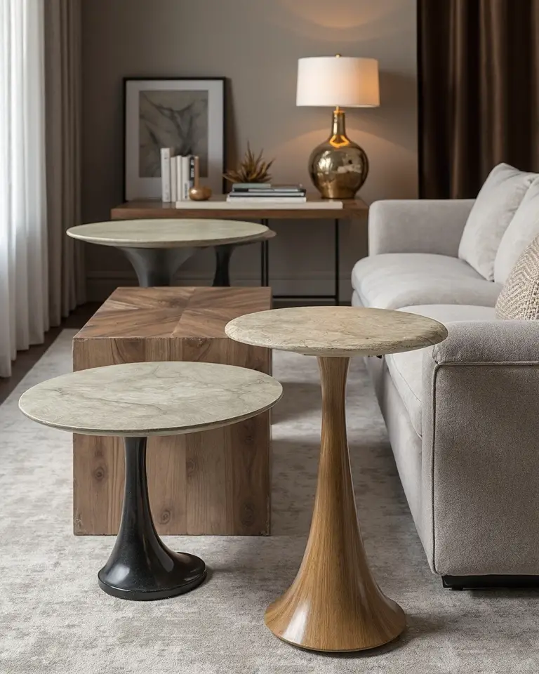 20 Living Room Side Table Ideas for Convenience and Chic Style