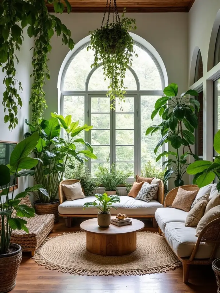 lush verdant bohemian harmonious