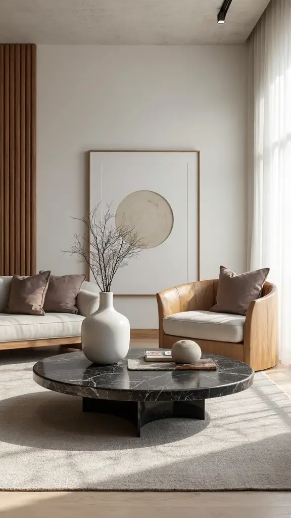 luxurious organic minimalist serenity