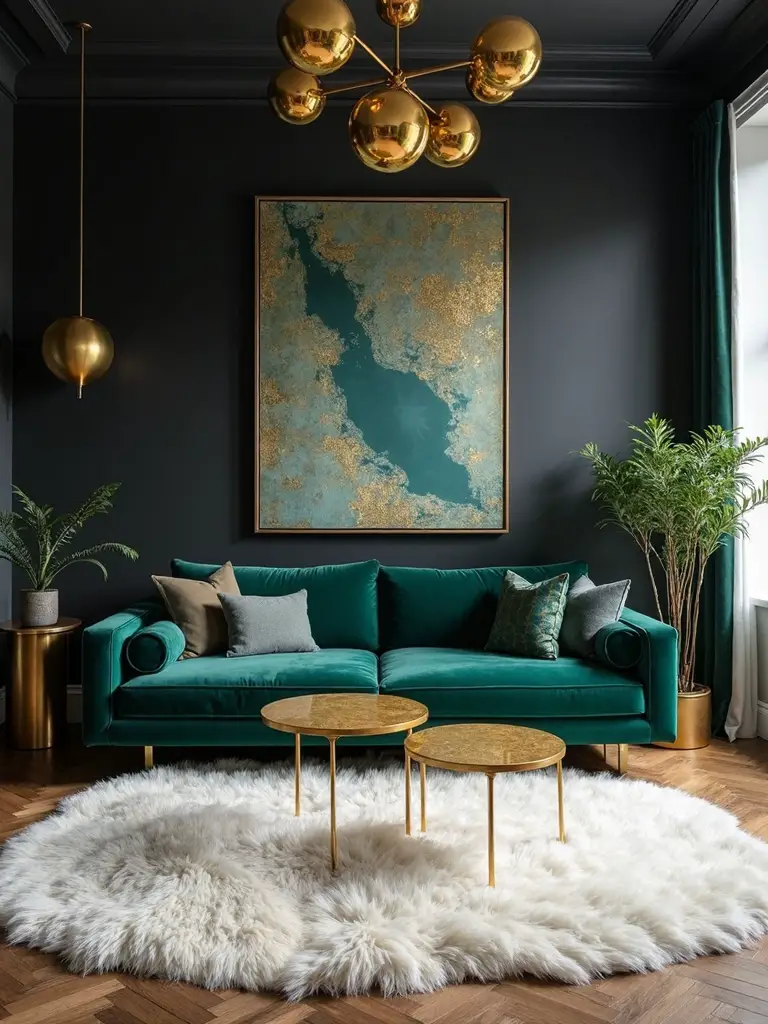 luxurious tactile dramatic cozy
