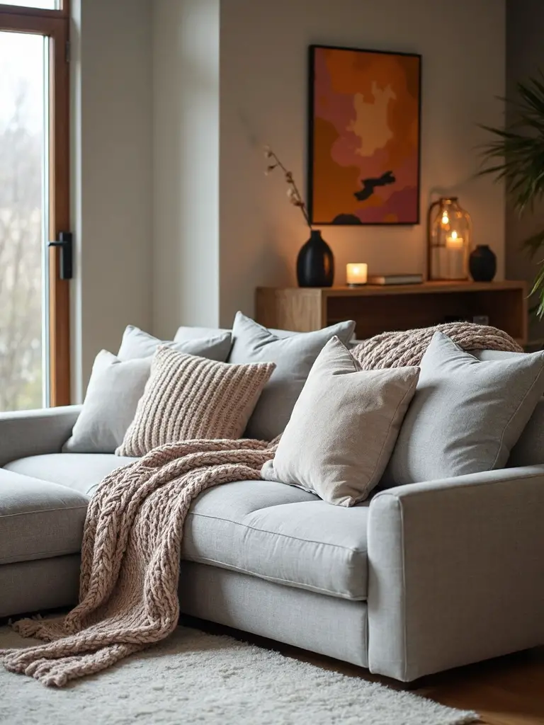 luxuriously comfortable cozy plush sectional sanctuary