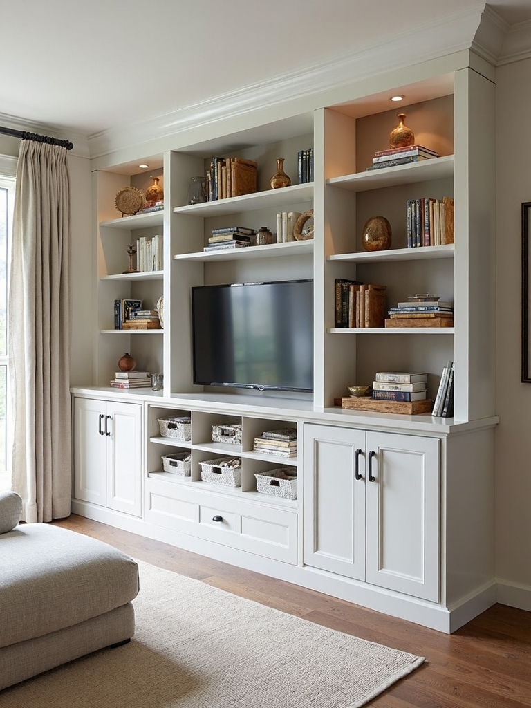 maximize functional storage space elegantly