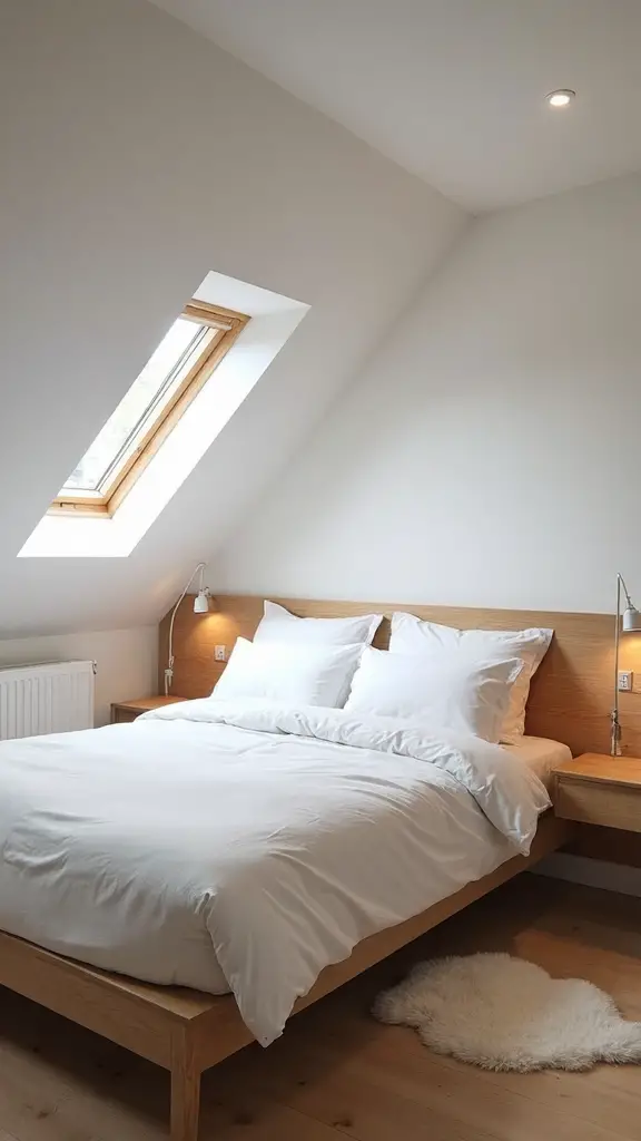 maximize light with minimal headboard