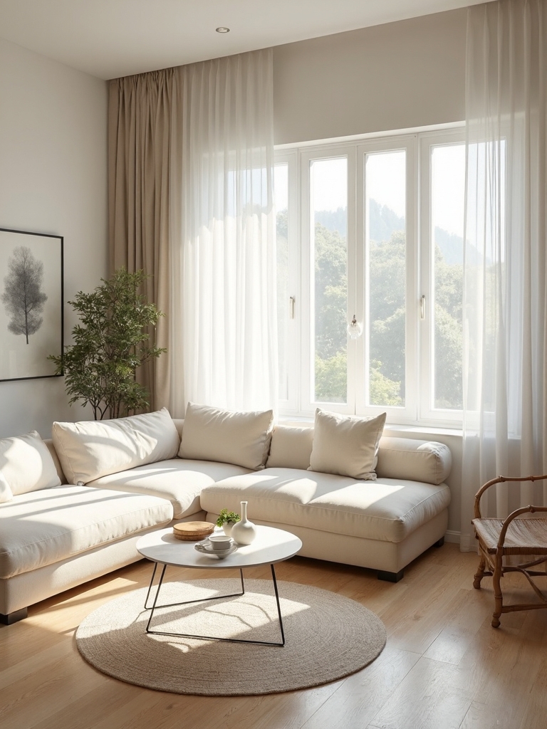 maximize natural light for airy ambiance