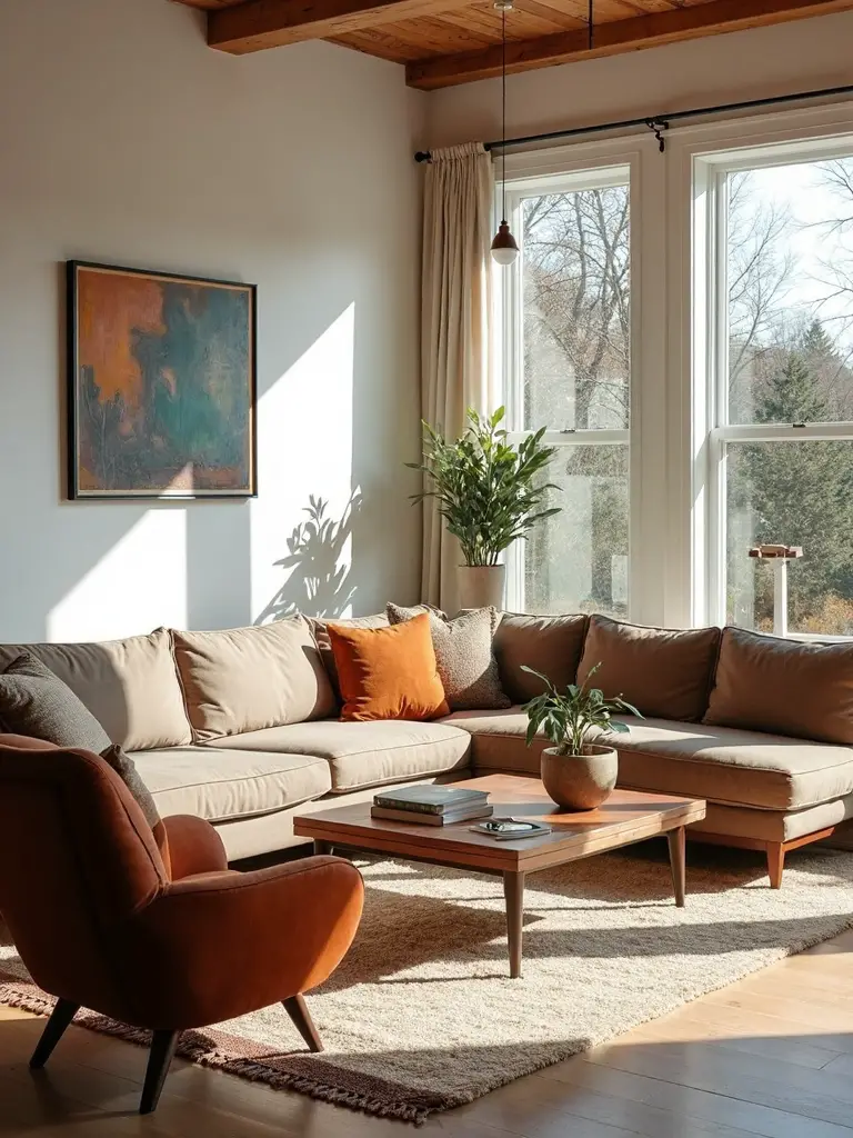 maximize natural light vintage modern harmony