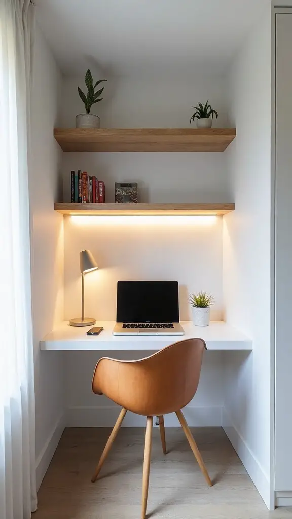 maximize small bedroom office space