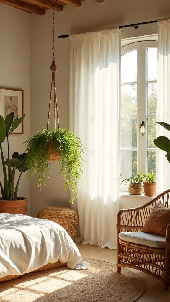 maximizing natural light and greenery