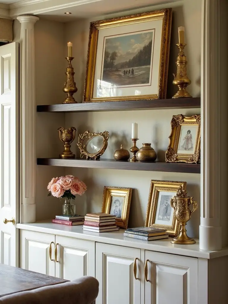 metallic brass sophisticated versatile