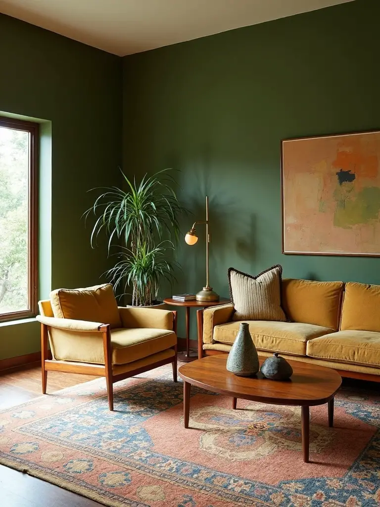 midcentury avocado green preserves character