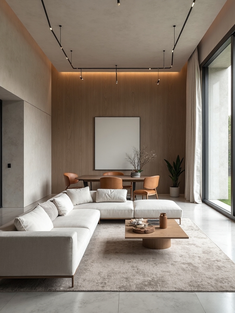minimalist design emphasizes clean geometry