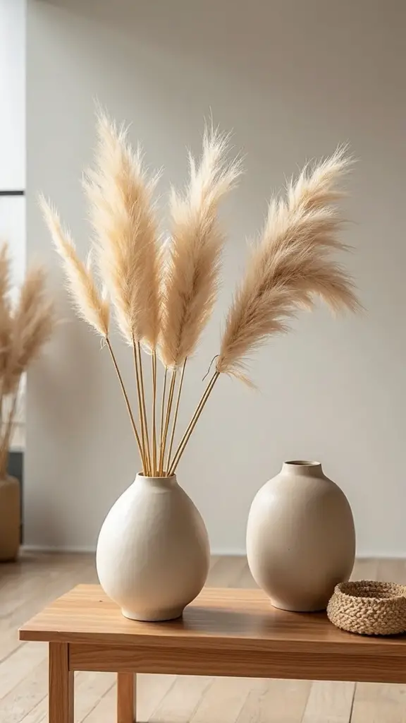 minimalist organic wabi sabi accents