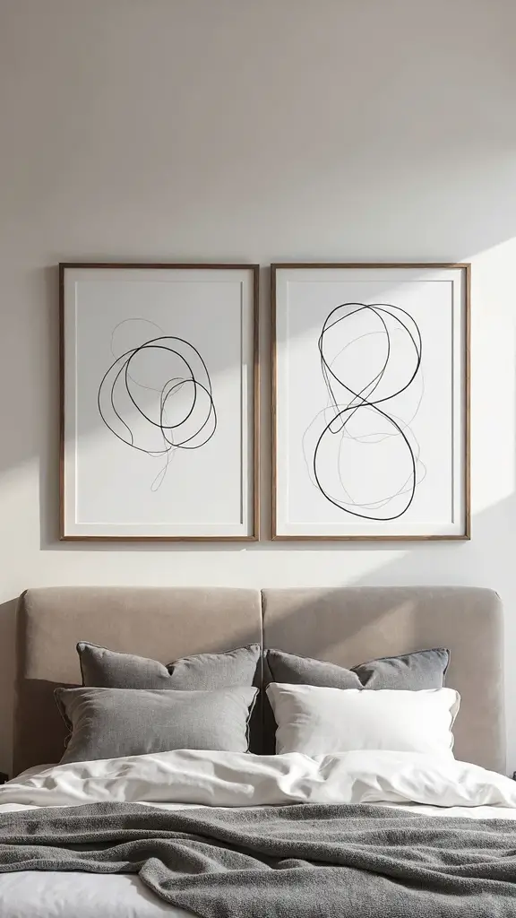 minimalist romantic sophisticated interpretative couple art