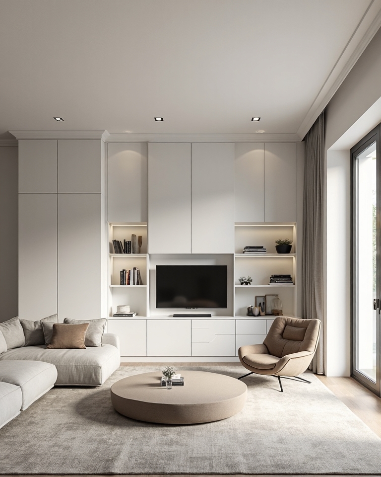 18 Minimalist Living Room Apartment Ideas That Save Space in Style