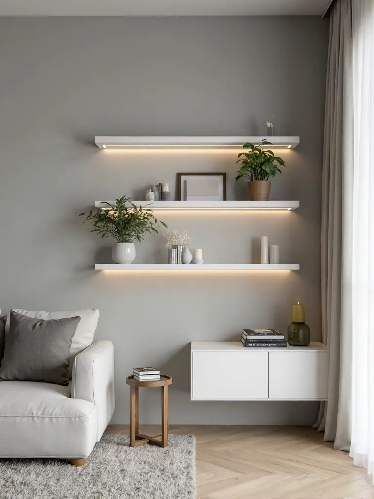 minimalist storage for living spaces