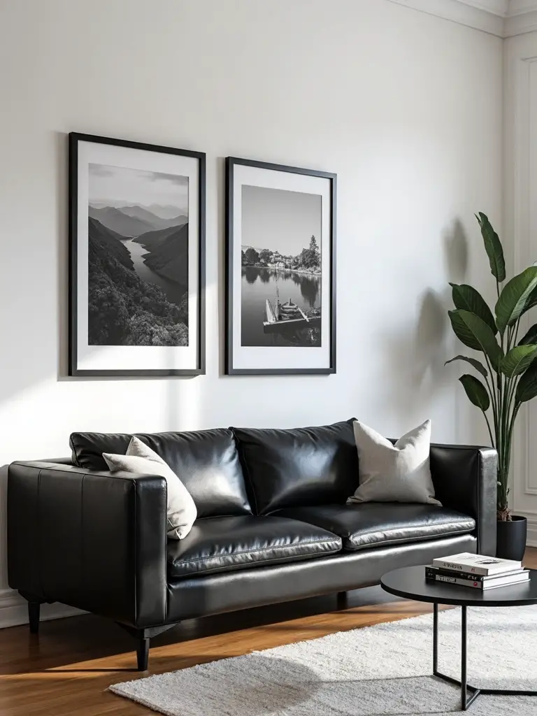 monochrome photography elevates living space
