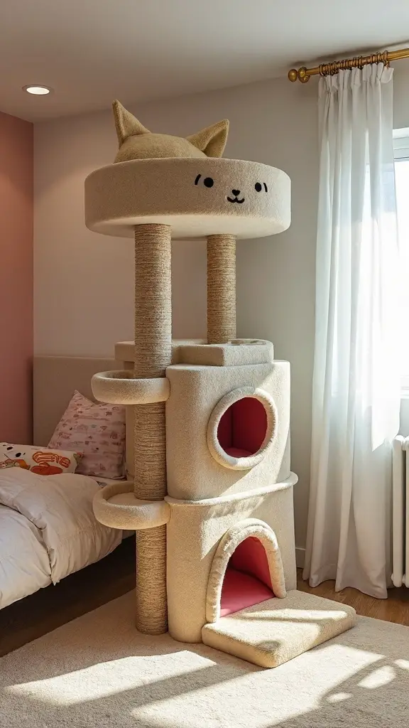 multifunctional cat themed play furniture