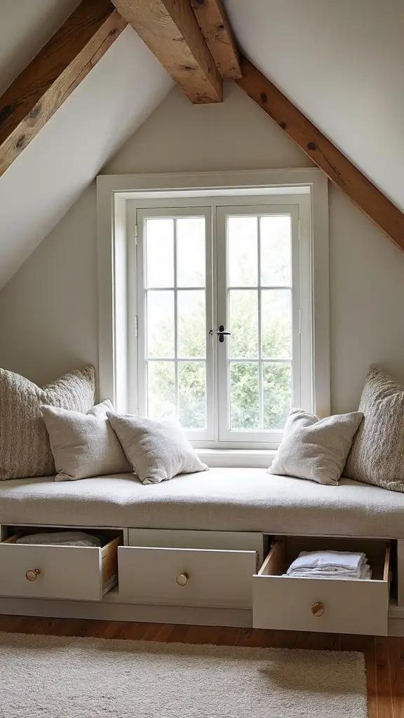 multipurpose window seat storage solutions