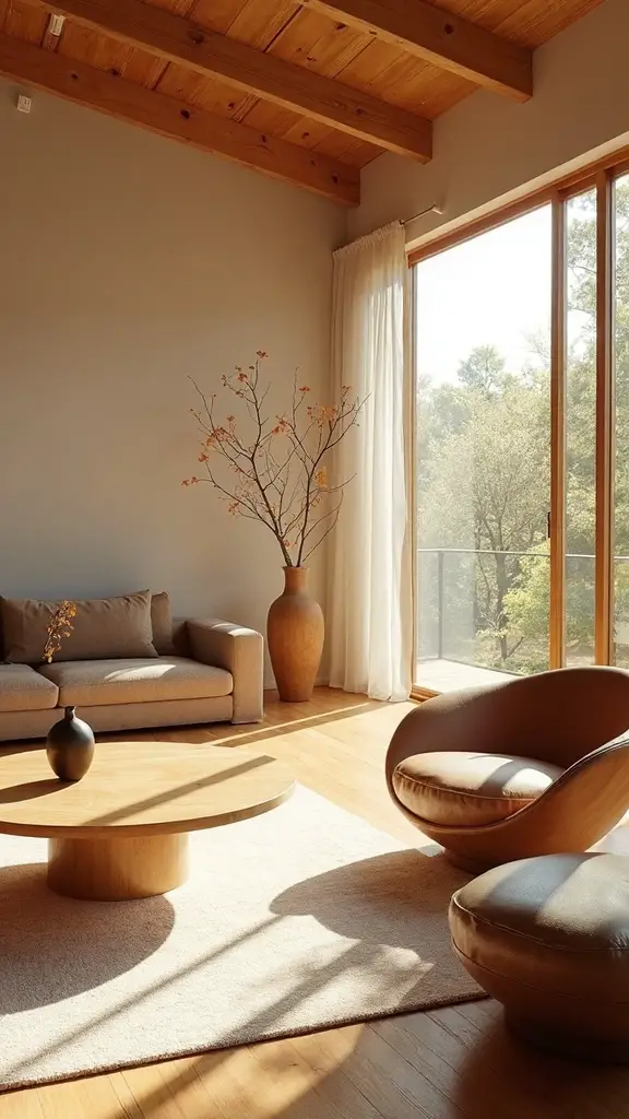 organic curves calming sanctuary