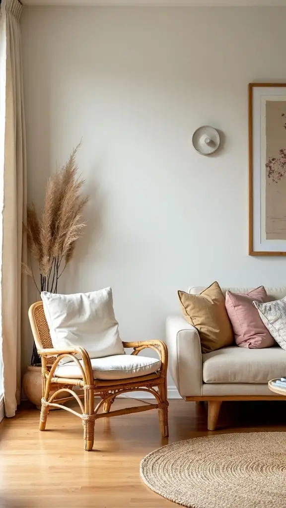 organic minimalist comfortable balanced