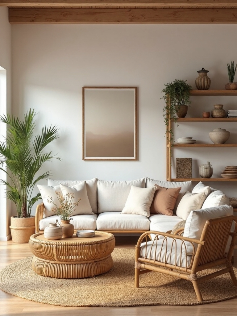 organic natural furniture minimalist sanctuary