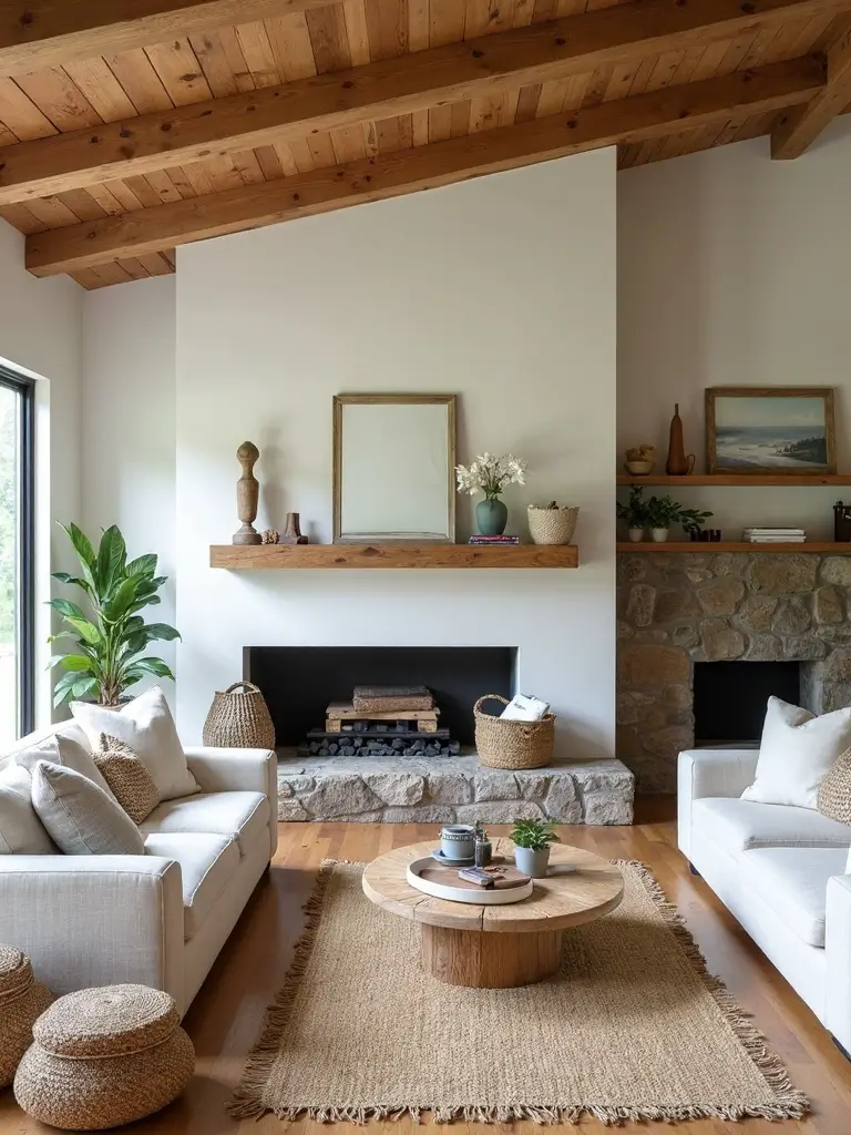 organic textures rustic warmth balanced comfort