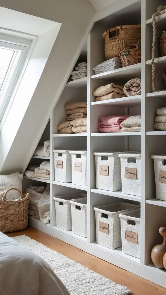organized adaptable seasonal storage systems