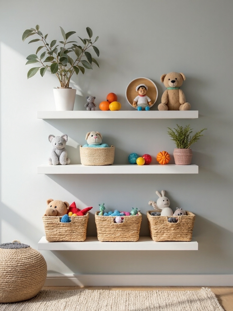organized toy storage with style