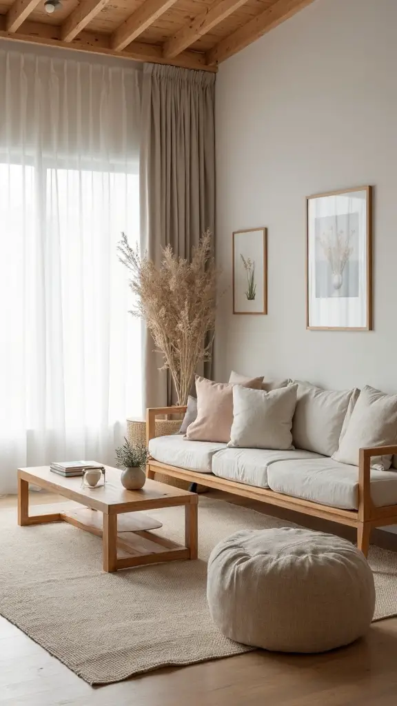 peaceful zen japandi interior designs