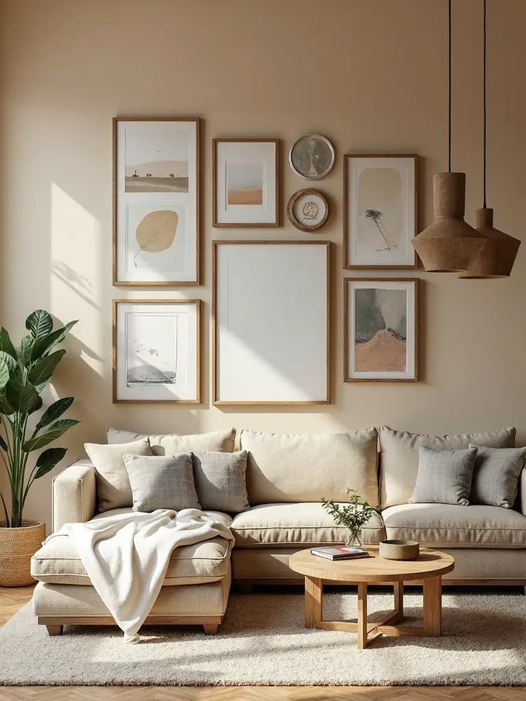 personalized diverse rotating visually engaging gallery wall