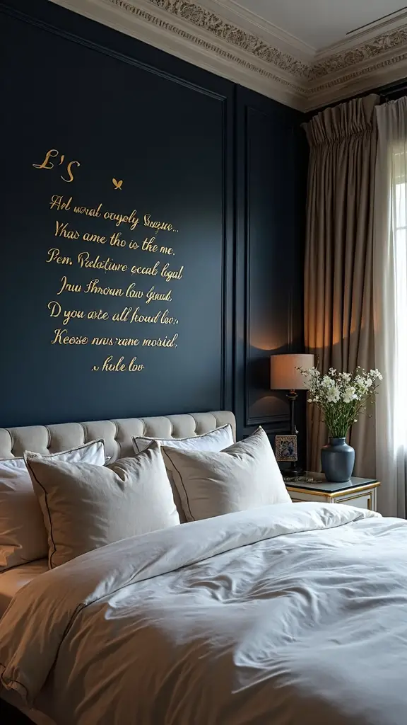 personalized song lyrics wall art