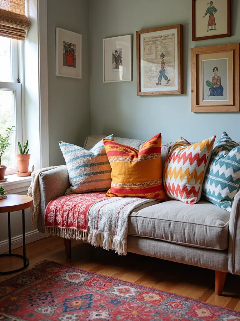 pillows transform living space ambiance