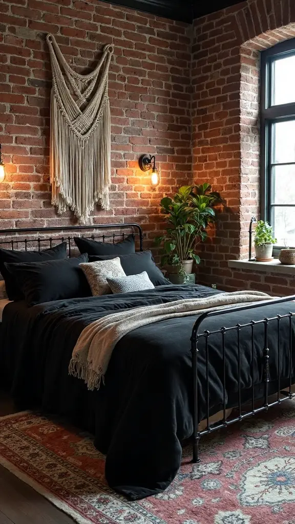 raw industrial bohemian retreat