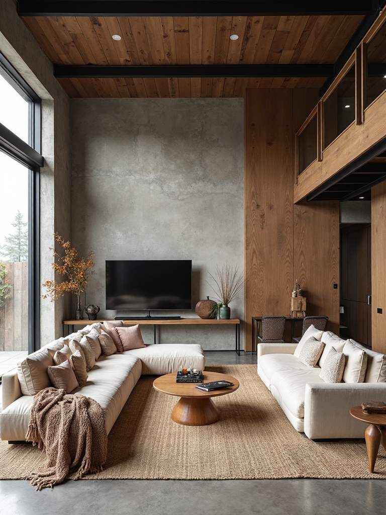 refined industrial bohemian loft sanctuary