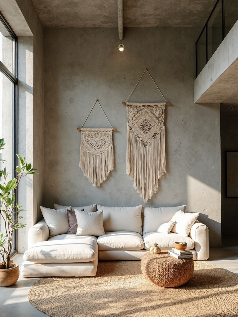 refined minimalism bohemian comfort blended