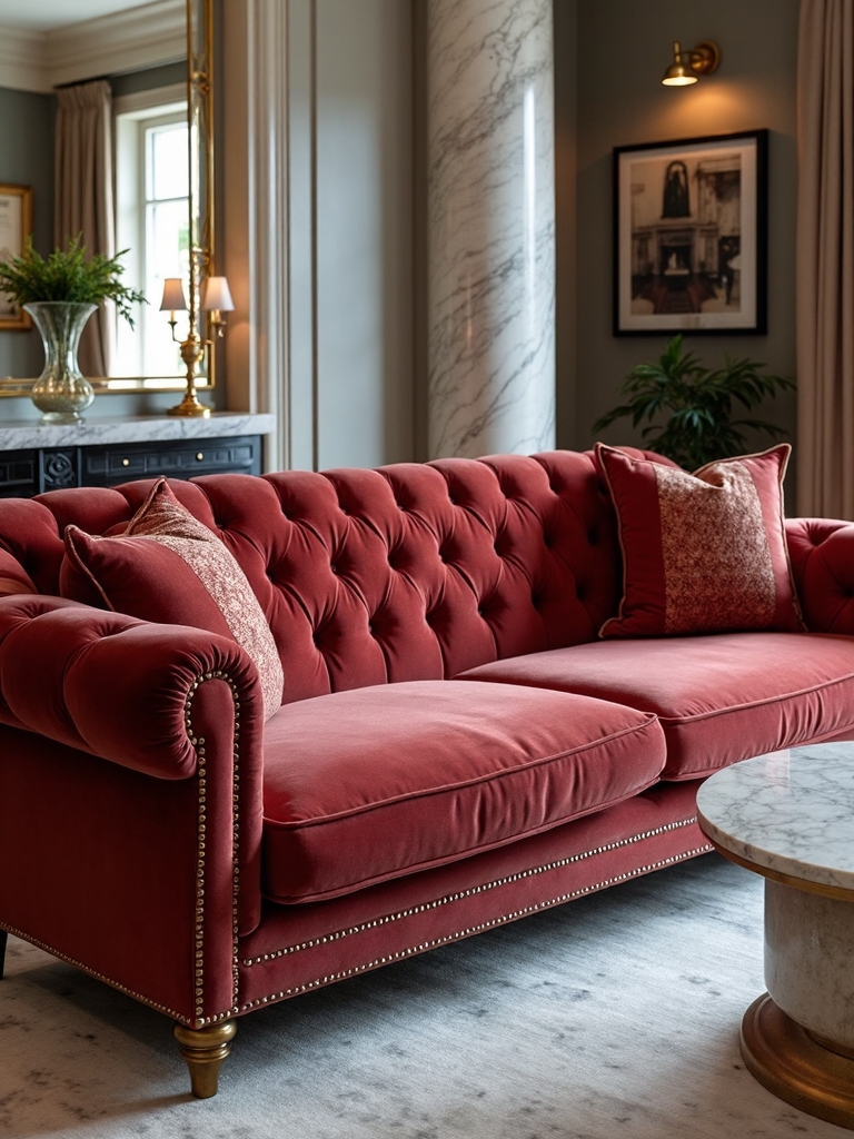 refined sophisticated timeless tufted designs