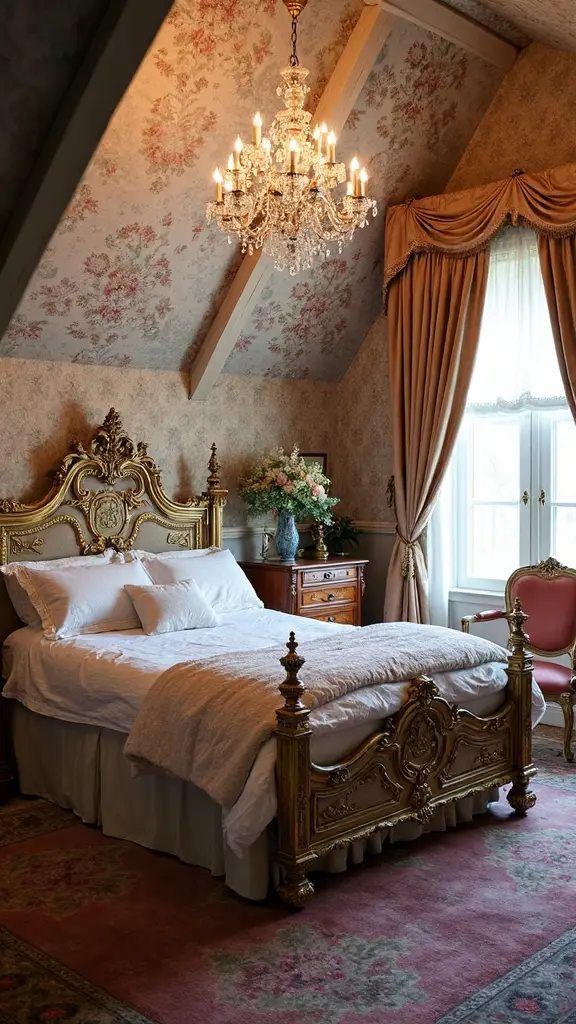 regal victorian bedroom sanctuary