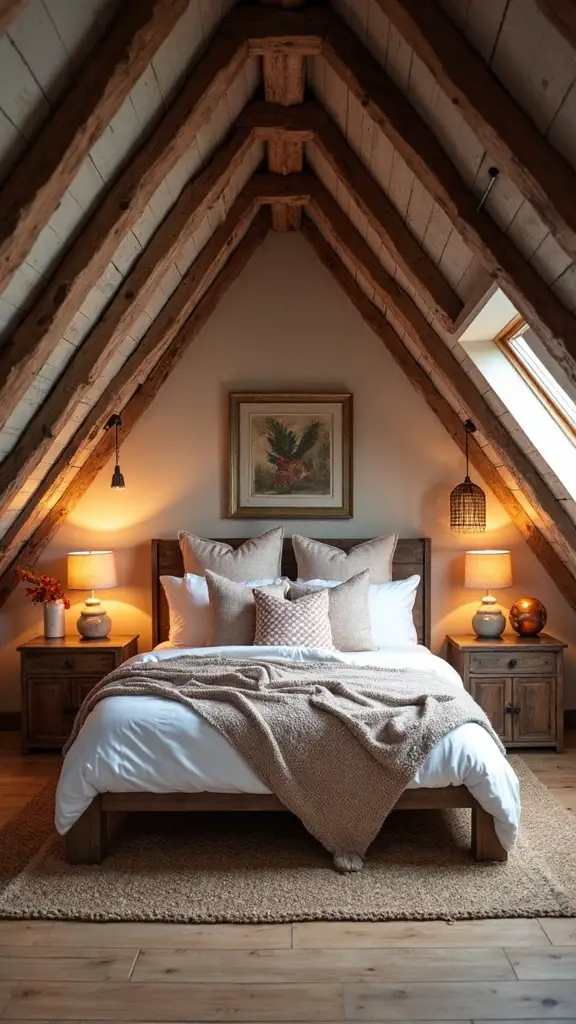 rustic beams showcase architectural character