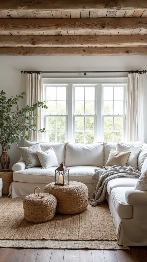 rustic natural farmhouse living charm