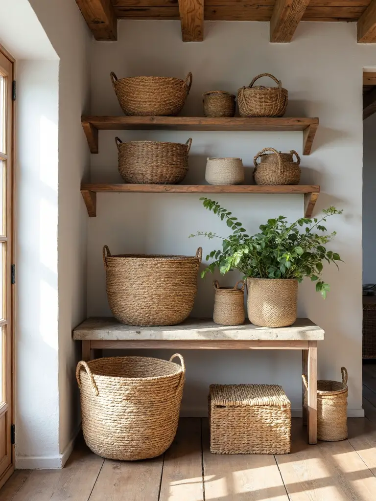 rustic natural repurposed organized