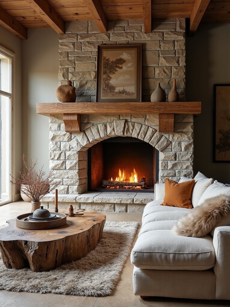 rustic refined cabin retreat