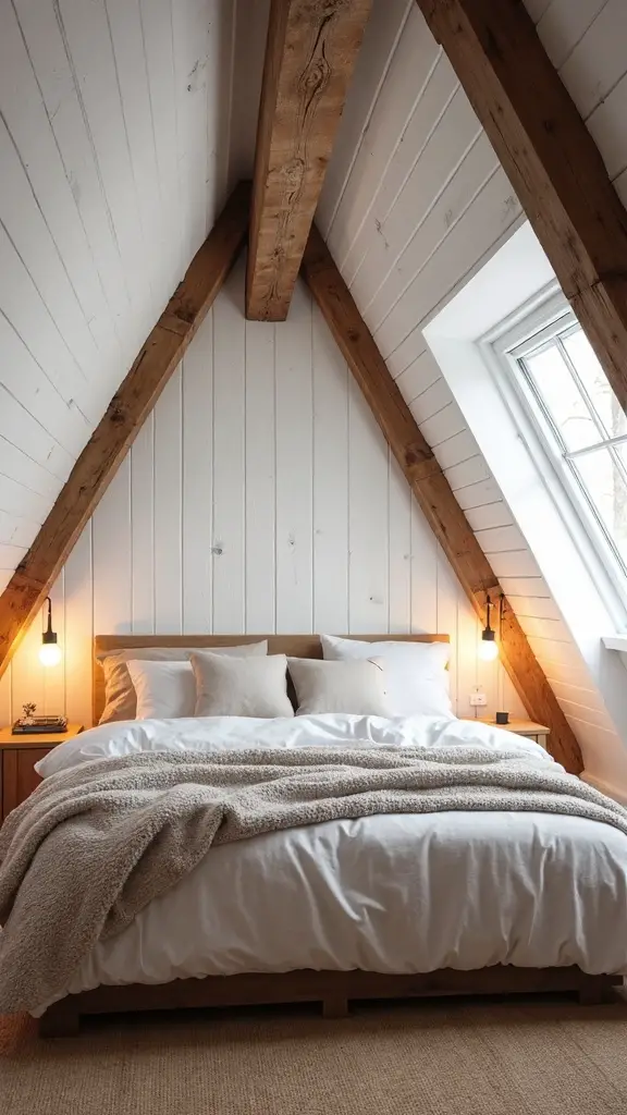 rustic textured beadboard accent wall