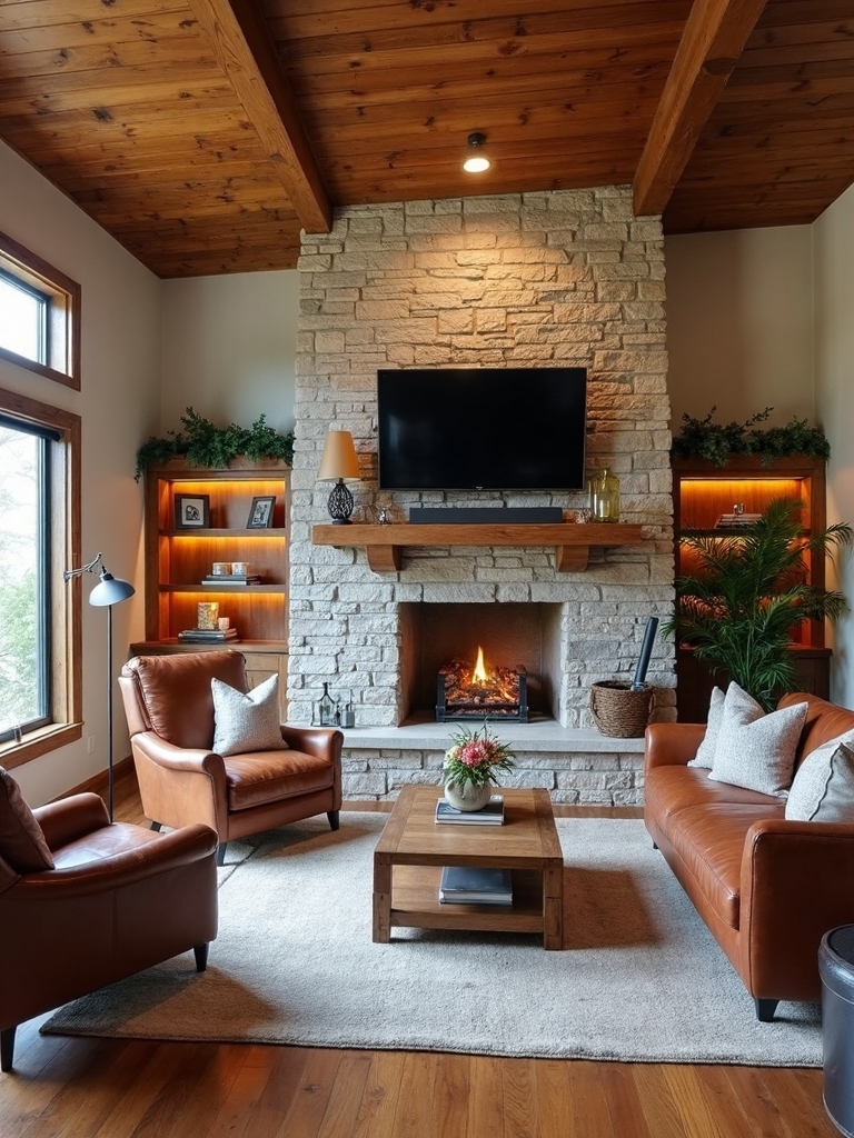 rustic warmth contemporary elegance