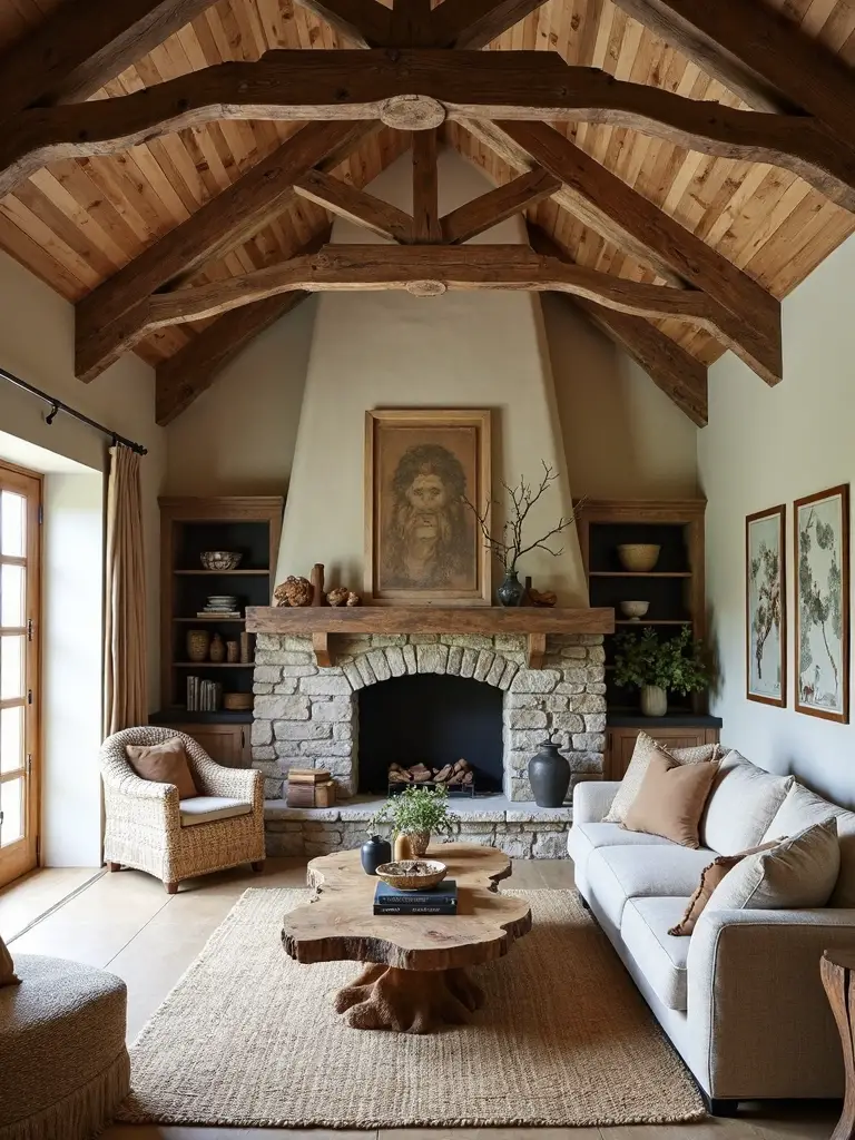 rustic weathered natural authentic