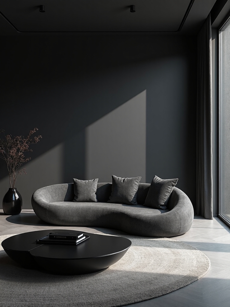sculptural furniture as artistic centerpieces