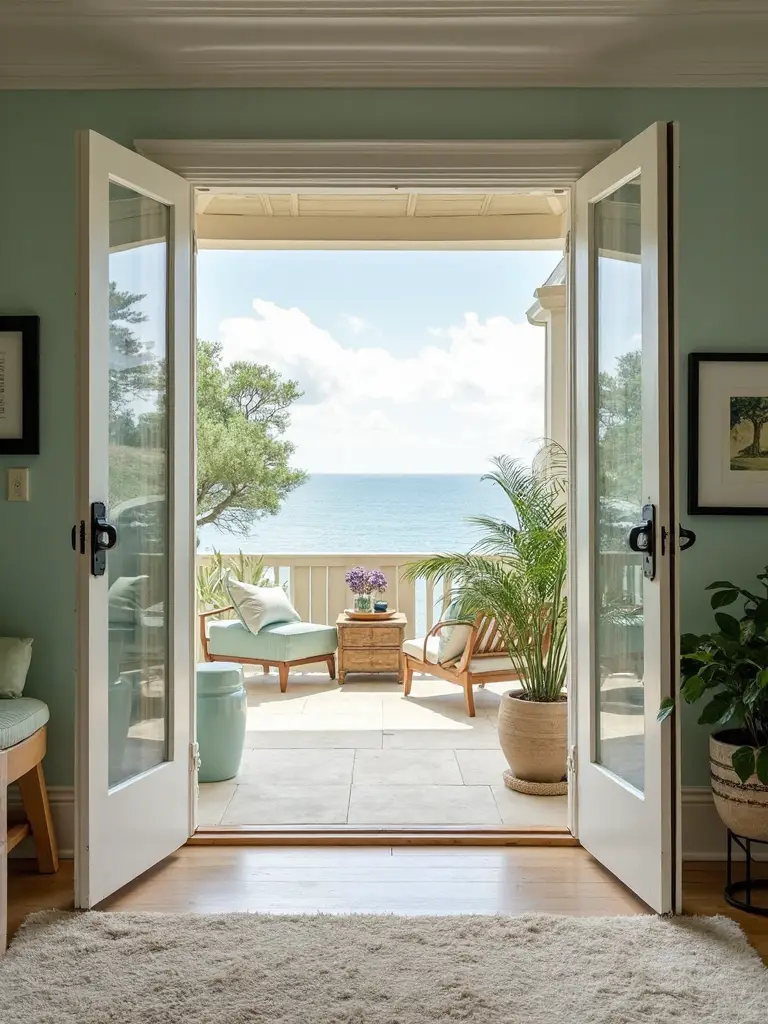 seamless indoor outdoor coastal design flow